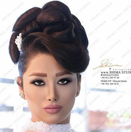 مدل میکاپ عروس ایرانی زیبا و خاص