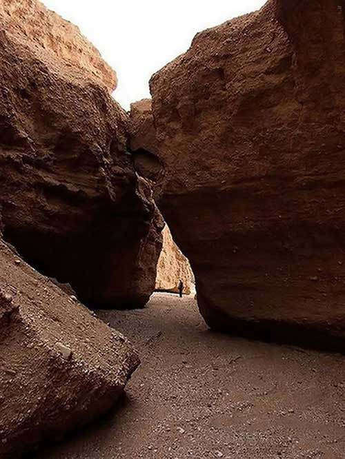 دره ارواح و جن ها در قلب کویر ایران (+تصاویر)