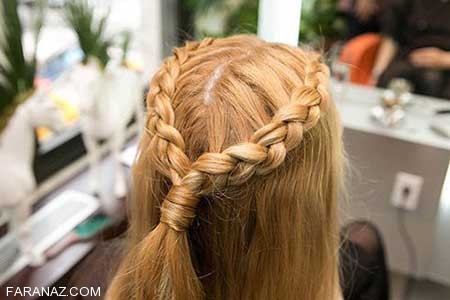 آموزش بافت مو دو ردیفه به سبک سریال تاج و تخت