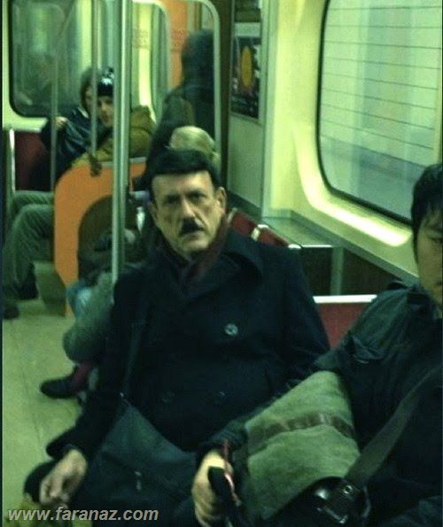عکس های خنده دار و عجیب در مترو