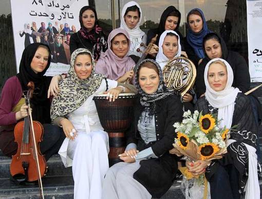 اولین گروه موسیقی پاپ دختران در ایران+عکس