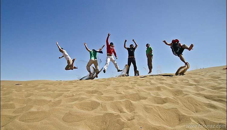 تصاویری بسیار زیبا از کویر