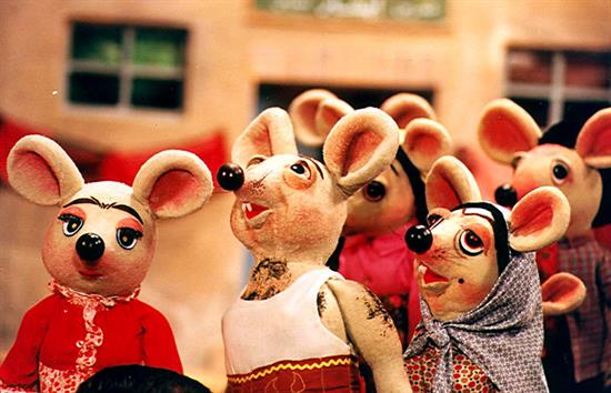 اکران فیلم سینمایی عروسکی شهر موش ها(عکس)