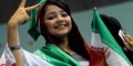 شادی دخترها در مراسم بدرقه تیم ملی+عکس
