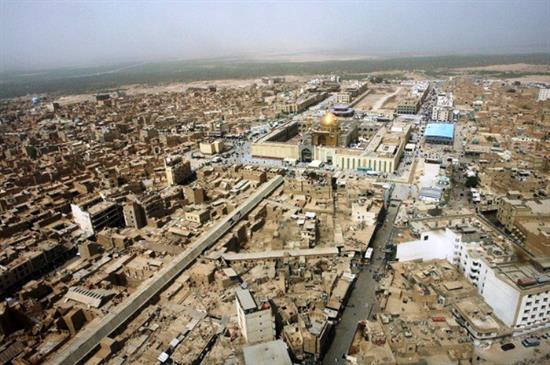 تصاویری از نجف اشرف و مرقد حضرت علی (ع)