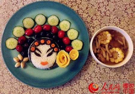 تزیین صبحانه ای اشتهاآور و خوشمزه به سبک چینی+عکس تزیین صبحانه ای اشتهاآور و خوشمزه به سبک چینی+عکس