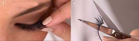 آموزش کامل نصب مژه مصنوعی
