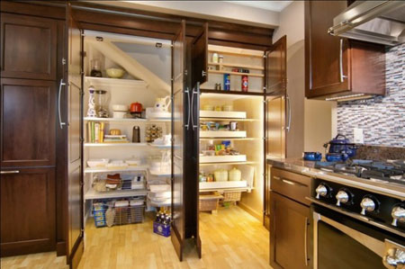 نمونه هایی از جدیدترین و زیباترین قفسه ها در کابینت