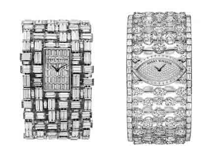 ساعت مچی های زنانه الماس مدل Harry Winston