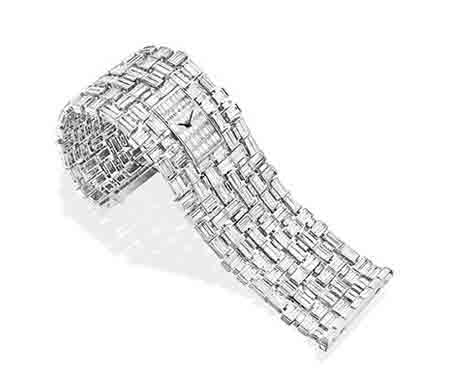 ساعت مچی های زنانه الماس مدل Harry Winston
