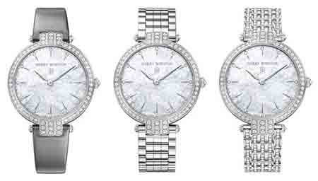 ساعت مچی های زنانه الماس مدل Harry Winston