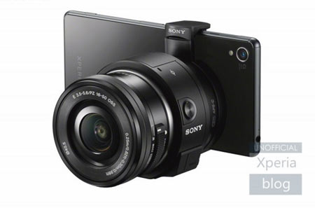 انتشار اولین تصاویر اکسپریا Z3 به همراه لنز هوشمند QX1
