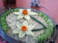 زیبا ترین مدل های تزئین سالاد فصل