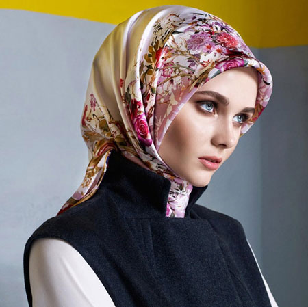 مدل جدید و زیبای روسری برند Aker