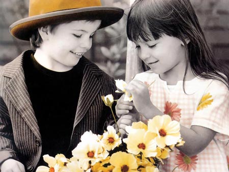 عکس هایی عاشقانه از دنیای پر احساس کودکان