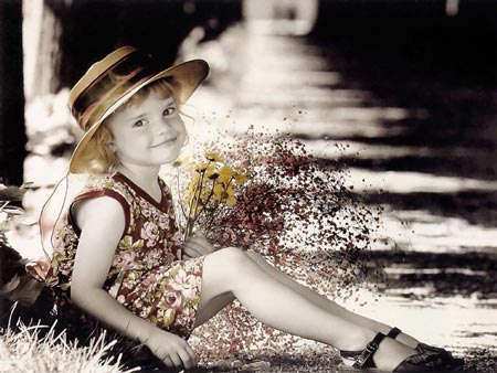 عکس هایی عاشقانه از دنیای پر احساس کودکان