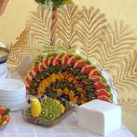 عکس هایی از میوه آرایی های شیک شب یلدا