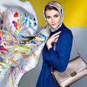 مدل جدید و زیبای روسری برند Aker
