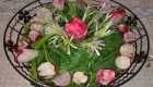 آموزش سفره آرایی با سبزیجات + تصاویر
