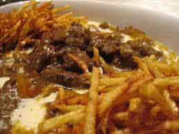 طرز تهیه و آموزش درست کردن بیف استروگانف