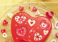 تزیین ژله ویژه ولنتاین