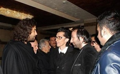 عکس خاص پاشایی در مراسم ختم همسربنیامین بهادری