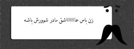 عکس نوشته های جدید طنز و خنده دار “زن باس…”