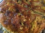 آموزش درست کردن ته چین بال مرغ با باقلا پلو