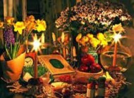 مدل تزیین سنتی سفره هفت سین عید نوروز