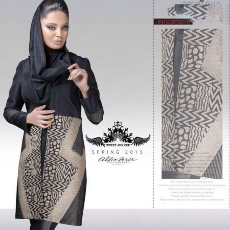 مدل مانتو شیک اسپرت زنانه و دخترانه طرح سال
