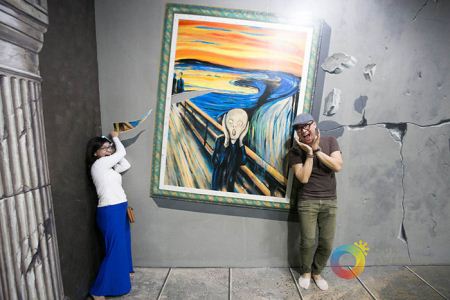 عکس های دیدنی فانتزی سه بعدی در نمایشگاه فیلیپین