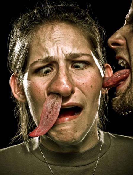 عکسهای بسیار خنده دارفتوشاپی از دعوای زن و شوهر
