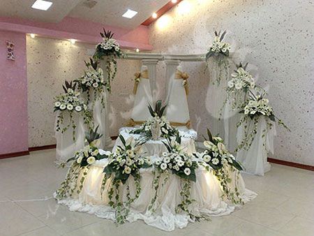عکس های چیدمان و تزیینات جایگاه عروس و داماد (2)