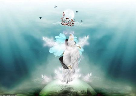 کارت پستال ولادت حضرت فاطمه زهرا (س) و روز مادر
