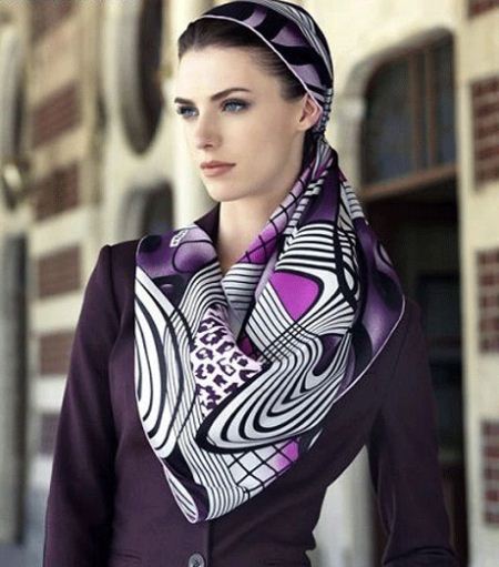 جدیدترین مدل های شیک و زیبا روسری تابستانی 2023