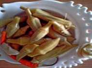 طرز تهیه و آموزش درست کردن ترشی بامیه