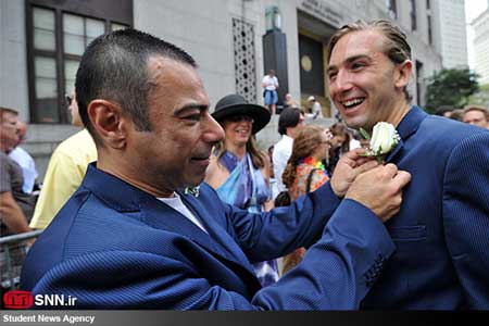 عکس های باور نکردنی از جشن عروسی همجنس بازان