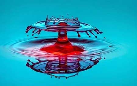 عکس های زیبا و هنری از مجسمه های مایع