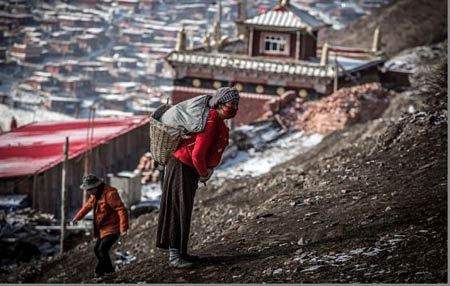 تصاویر جالب بزرگترین مدرسه بودایی جهان Sêrtar در چین