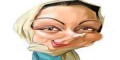 عکس های کاریکاتوری خنده دار از چهره افراد سرشناس