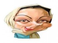 عکس های کاریکاتوری خنده دار از چهره افراد سرشناس