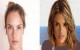 عکس سوپر استارهای زن با آرایش و بدون آرایش