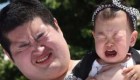 مسابقه عجیب گریه کردن 100 نوزاد به صورت همزمان