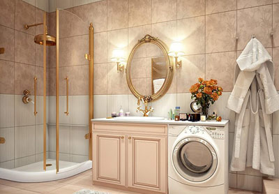 طراحی خاص دکوراسیون WC شیک و زیبا