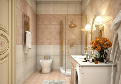 طراحی خاص دکوراسیون WC شیک و زیبا