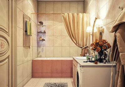 طراحی خاص دکوراسیون WC شیک و زیبا