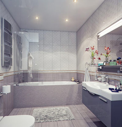 طراحی خاص دکوراسیون WC شیک و زیبا
