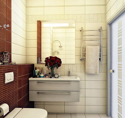 طراحی خاص دکوراسیون WC شیک و زیبا