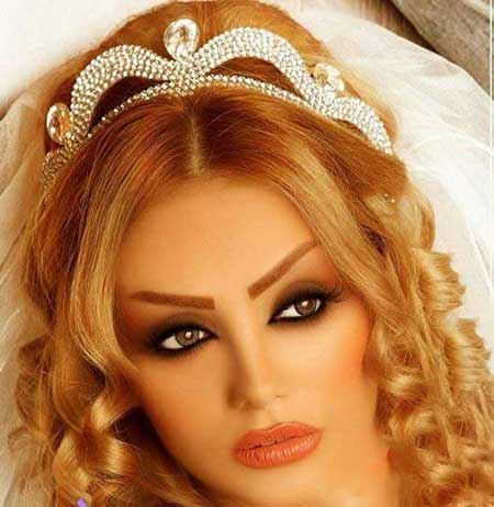 زیباترین عکس های مدل آرایش عروس جدید