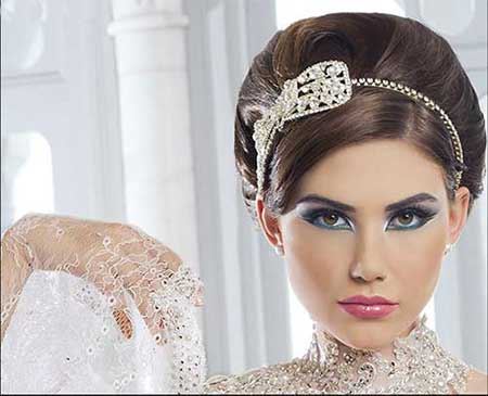 زیباترین عکس های مدل آرایش عروس جدید